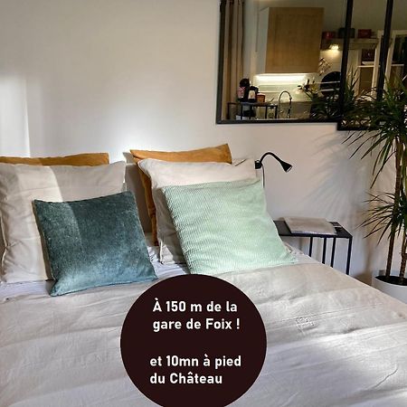 Aux 4 Logis Appart-Hotel - Studio Le City - Petit Dejeuner Inclus 1Ere Nuit Foix Εξωτερικό φωτογραφία